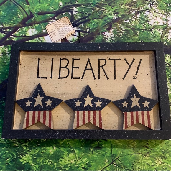 Boyds Bear USA American picture wall hanging - Picture 7 of 7